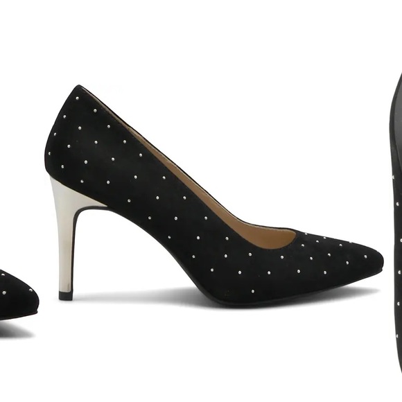 NIB Adrienne Vittadini Naji Studded Pump - Picture 11 of 14
